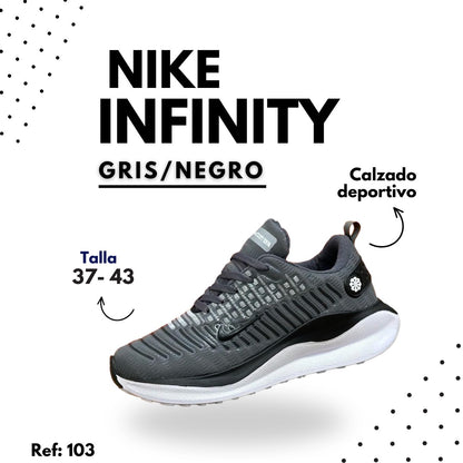 Tenis Nike Infinity Running – Comodidad, Amortiguación y Estabilidad para Entrenamiento