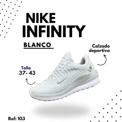 Tenis Nike Infinity Running – Comodidad, Amortiguación y Estabilidad para Entrenamiento